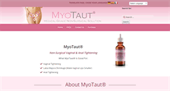 Desktop Screenshot of myotaut.com